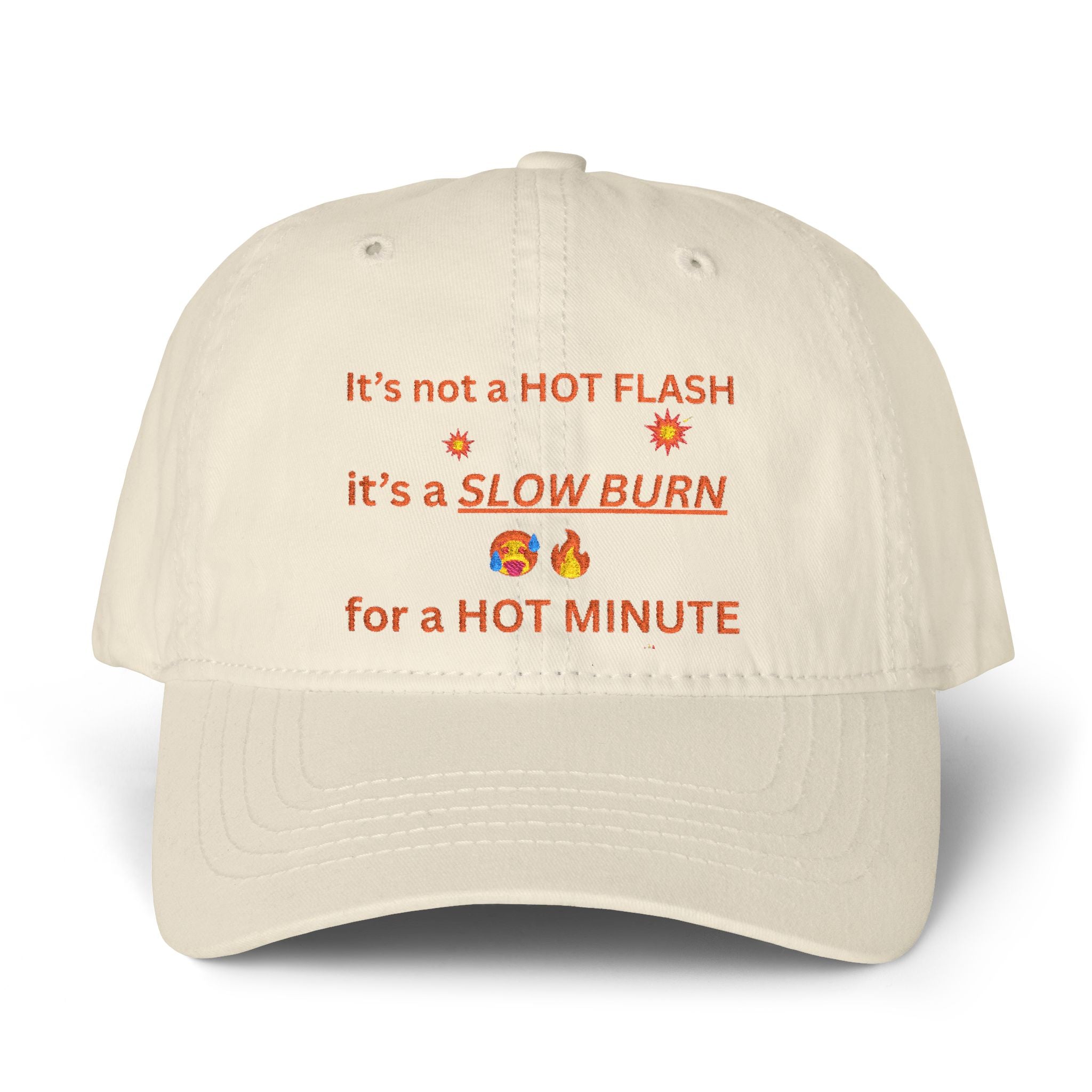 Women's Pigment-Dyed Cap with Fashion Undervisor (Embroidery)