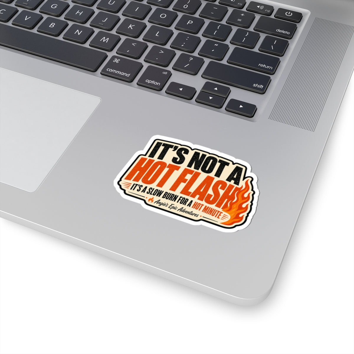Hot Flash Kiss-Cut Stickers