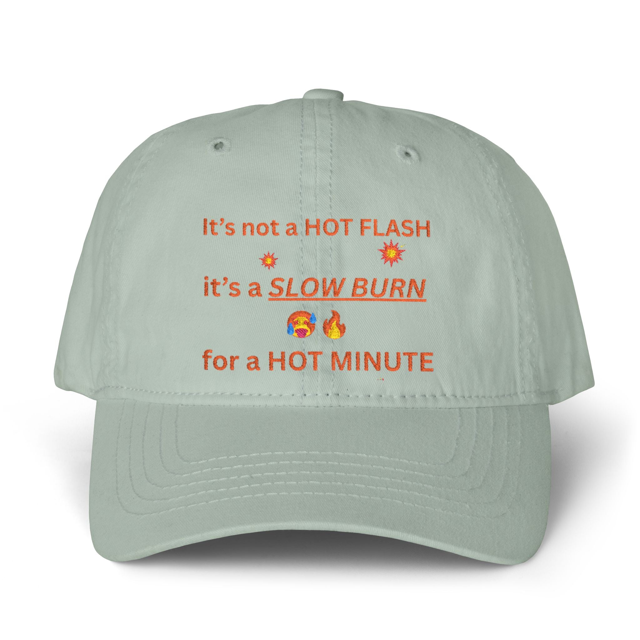 Women's Pigment-Dyed Cap with Fashion Undervisor (Embroidery)