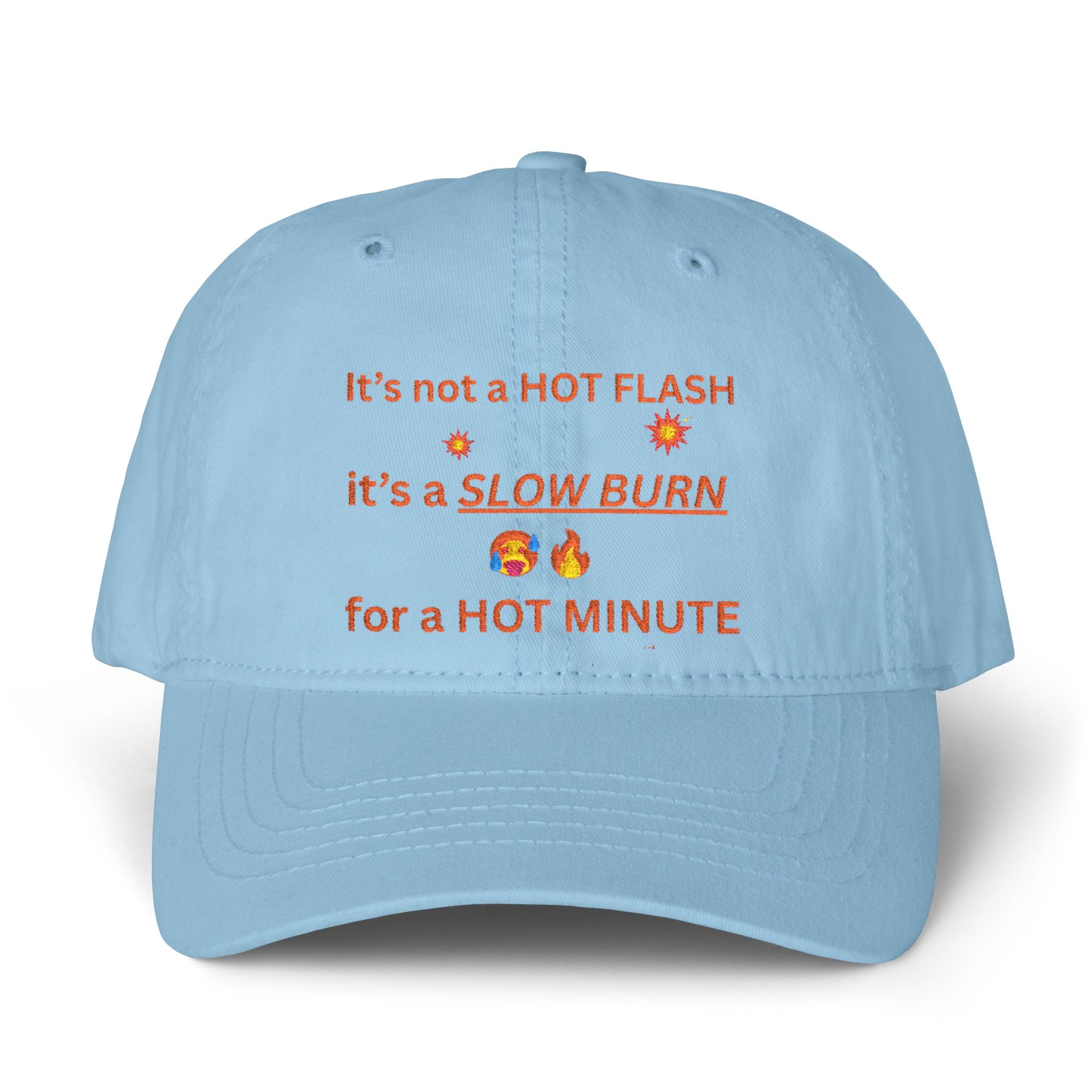 Women's Pigment-Dyed Cap with Fashion Undervisor (Embroidery)