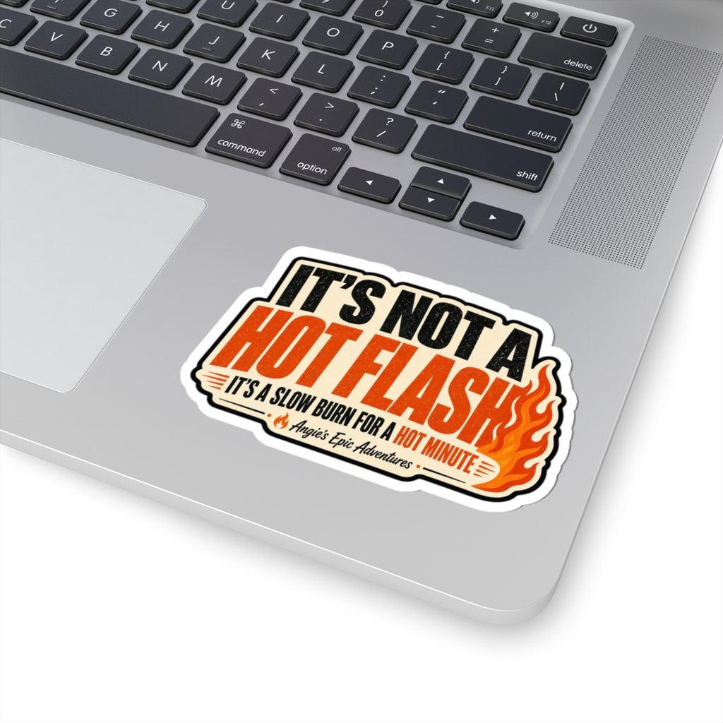 Hot Flash Kiss-Cut Stickers
