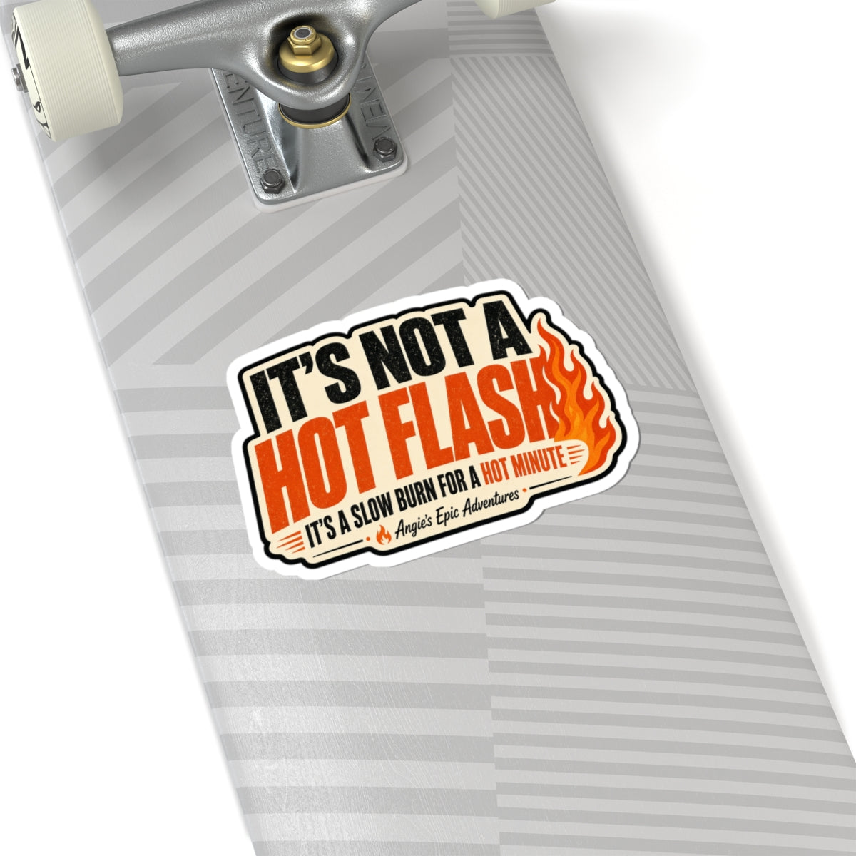 Hot Flash Kiss-Cut Stickers