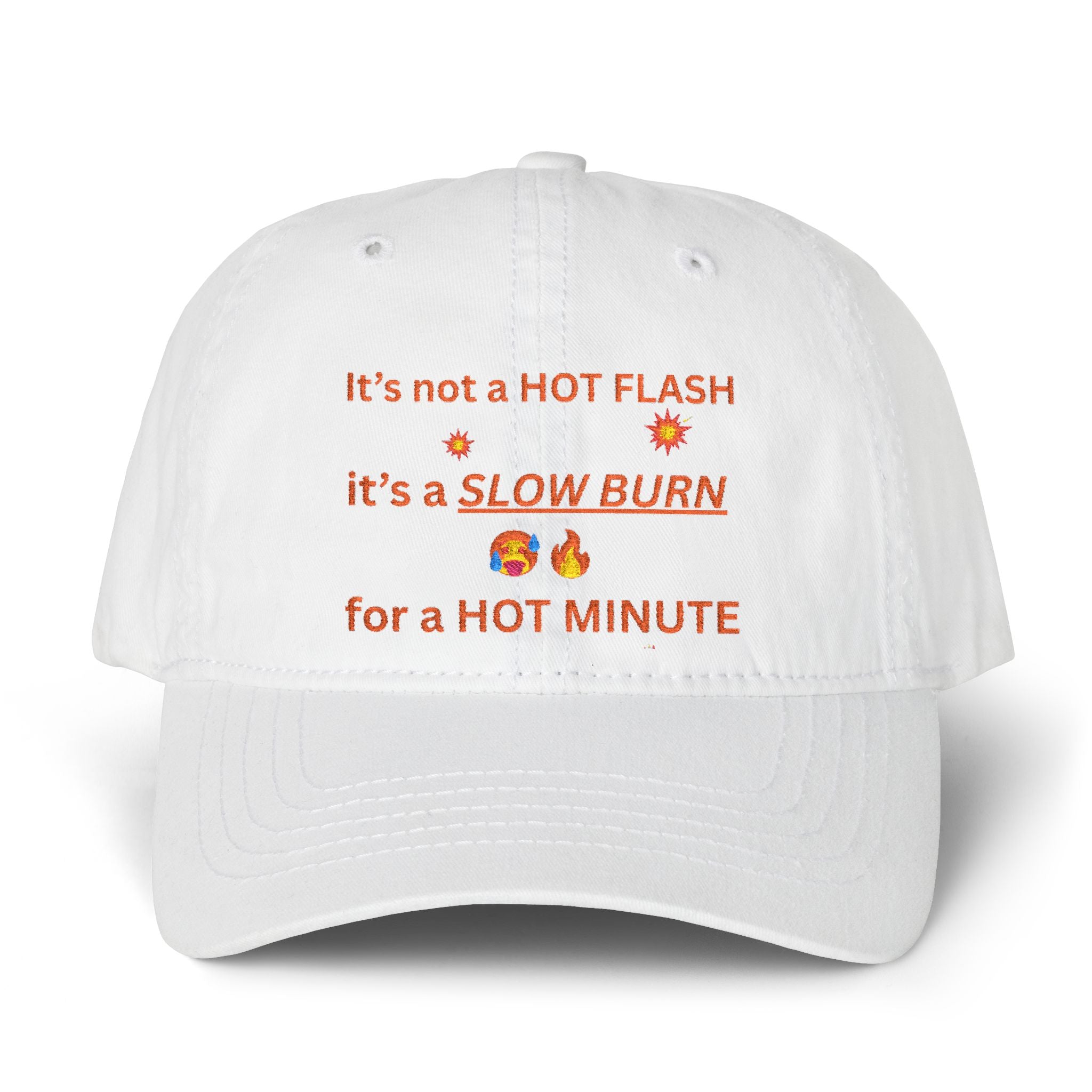 Women's Pigment-Dyed Cap with Fashion Undervisor (Embroidery)